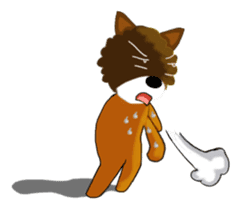 Crazy Dog sticker #835275