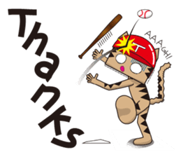 TM-Cat & Max Mouse vol.6E The BASEBALL sticker #835399