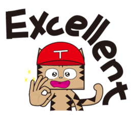 TM-Cat & Max Mouse vol.6E The BASEBALL sticker #835403