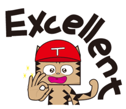 TM-Cat & Max Mouse vol.6E The BASEBALL sticker #835403