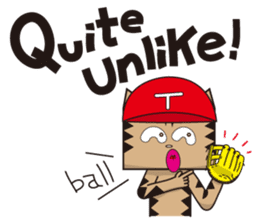 TM-Cat & Max Mouse vol.6E The BASEBALL sticker #835414