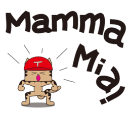 TM-Cat & Max Mouse vol.6E The BASEBALL sticker #835419