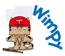 TM-Cat & Max Mouse vol.6E The BASEBALL sticker #835424