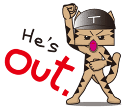 TM-Cat & Max Mouse vol.6E The BASEBALL sticker #835434