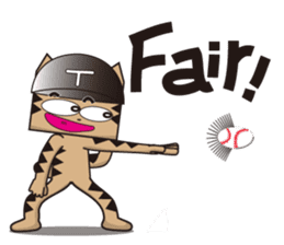 TM-Cat & Max Mouse vol.6E The BASEBALL sticker #835435