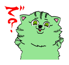 UZA KAWAII Cat Stamp sticker #836357