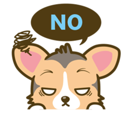 welsh corgi/tricolor sticker #836727