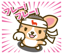 welsh corgi/tricolor sticker #836749