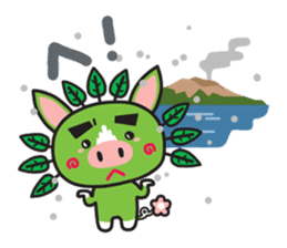 Greboo -PR mascot for Kagoshima, Japan- sticker #836892