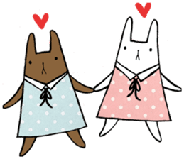 BBFF : Bunny Best Friend Forever sticker #837235