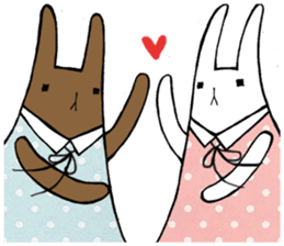 BBFF : Bunny Best Friend Forever sticker #837238