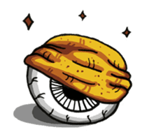 Lonely eyeball sticker #837359