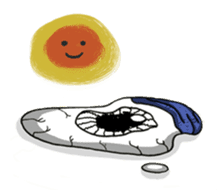 Lonely eyeball sticker #837362