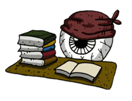 Lonely eyeball sticker #837365