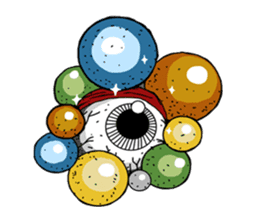 Lonely eyeball sticker #837380
