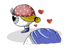 Lonely eyeball sticker #837381