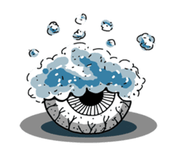 Lonely eyeball sticker #837389