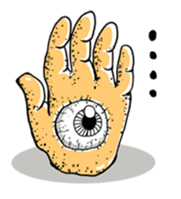 Lonely eyeball sticker #837390