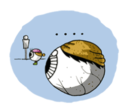 Lonely eyeball sticker #837395