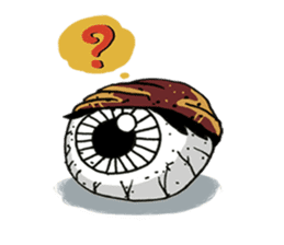 Lonely eyeball sticker #837396