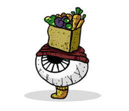 Lonely eyeball sticker #837398