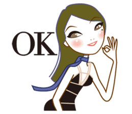 Miss C's Fashion Talk sticker #837440