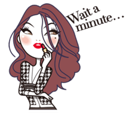 Miss C's Fashion Talk sticker #837444