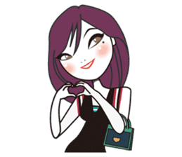 Miss C's Fashion Talk sticker #837450