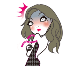 Miss C's Fashion Talk sticker #837452