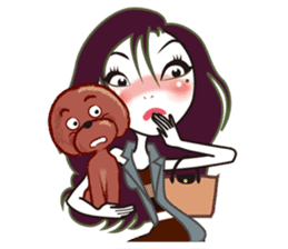 Miss C's Fashion Talk sticker #837453