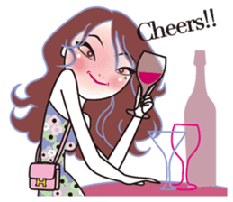 Miss C's Fashion Talk sticker #837456