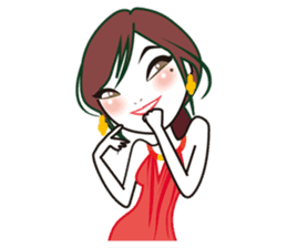 Miss C's Fashion Talk sticker #837457