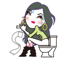 Miss C's Fashion Talk sticker #837459