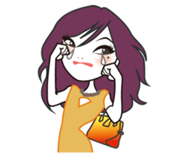 Miss C's Fashion Talk sticker #837460