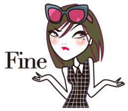 Miss C's Fashion Talk sticker #837462