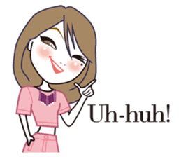 Miss C's Fashion Talk sticker #837463