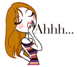 Miss C's Fashion Talk sticker #837465