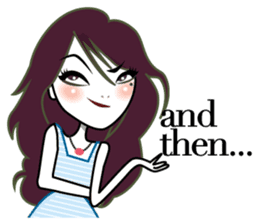 Miss C's Fashion Talk sticker #837466