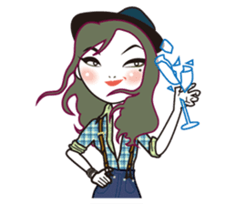 Miss C's Fashion Talk sticker #837469