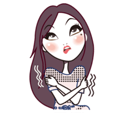 Miss C's Fashion Talk sticker #837477