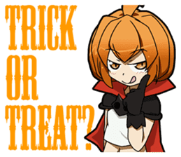 Trick or Treat! KAWAII-HALLOWEEN sticker #837680