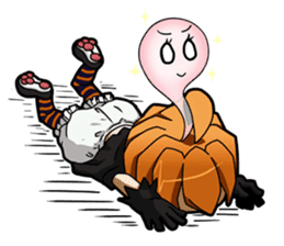 Trick or Treat! KAWAII-HALLOWEEN sticker #837717