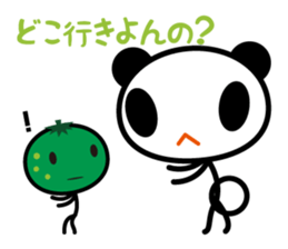 BO-PANDA in Oita valve sticker #837800