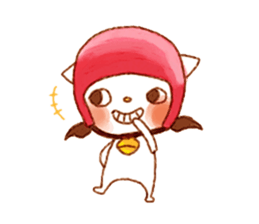 Drinking milk quietly painting it! sticker #837862