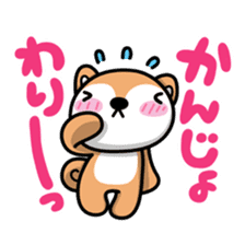 Dialect of Akita and Akita dog Roy 2 sticker #837953