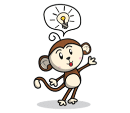 MON : The First of Cute Monkey sticker #838001