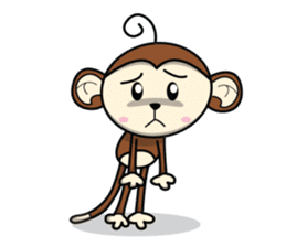MON : The First of Cute Monkey sticker #838005