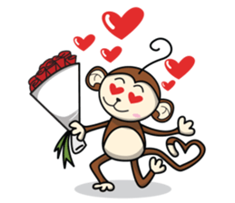 MON : The First of Cute Monkey sticker #838011