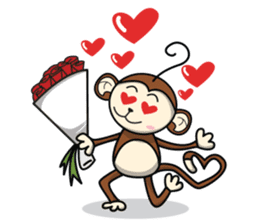 MON : The First of Cute Monkey sticker #838011
