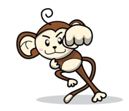 MON : The First of Cute Monkey sticker #838012